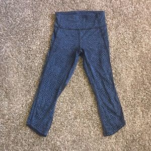 Lululemon high waist crop leggings size 6